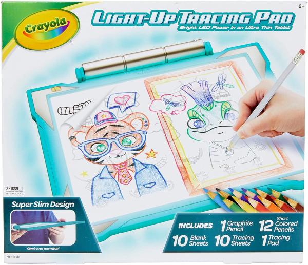 Crayola Light Up Tracing Pad, Teal
