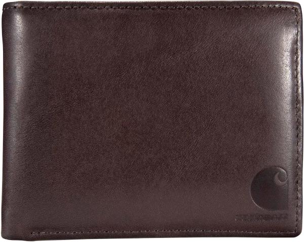 Carhartt Oil Tan Leather Passcase Wallet, Brown