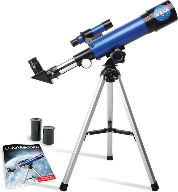 NASA Lunar Telescope for Kids with Tripod and Finder Scope
