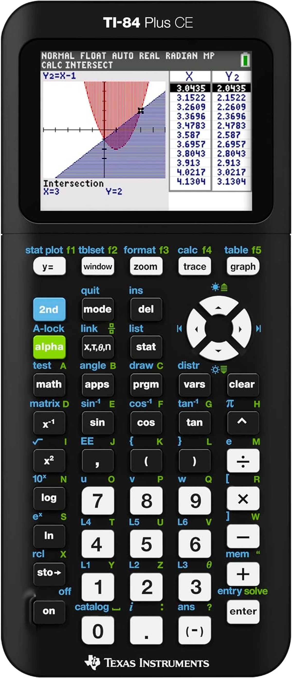 Texas Instruments TI-84 Plus CE Color Graphing Calculator