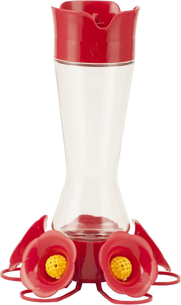 Perky-Pet Pinch-Waist Glass Hummingbird Feeder