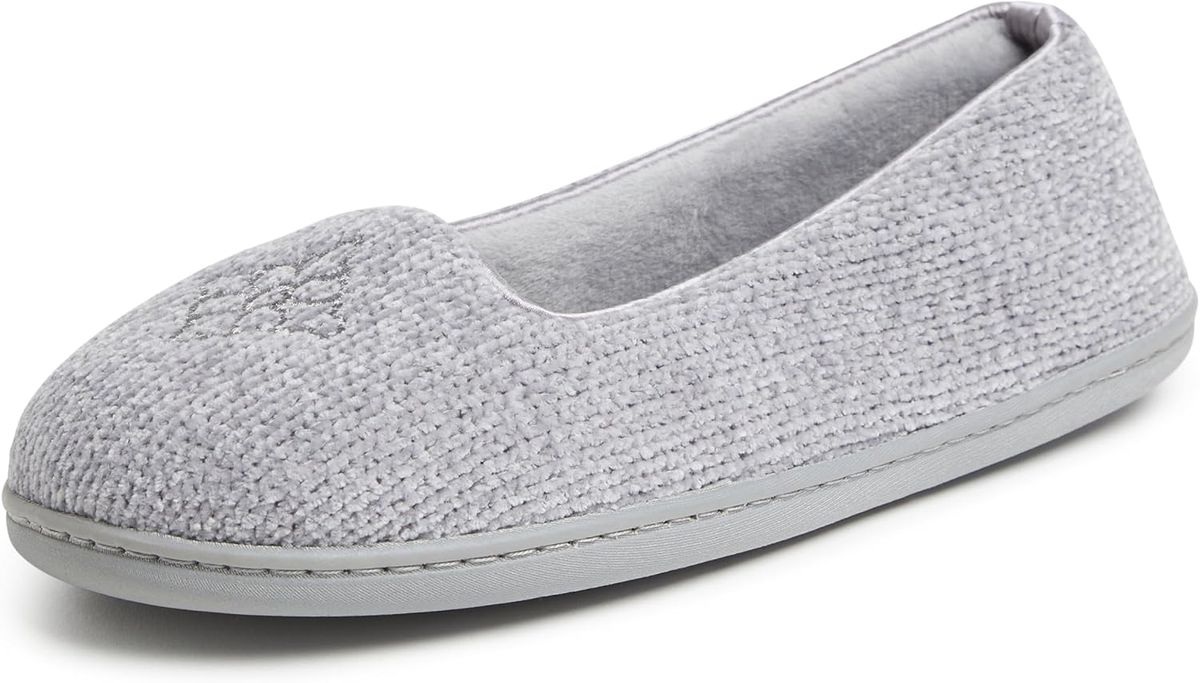 Dearfoams Women's Rebecca Memory Foam House Slipper