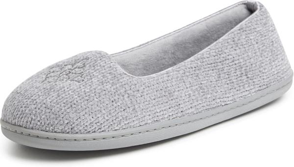 Dearfoams Women's Rebecca Memory Foam House Slipper