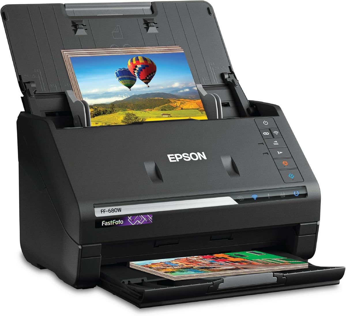 Epson FastFoto FF-680W High-Speed Photo and Document Scanner