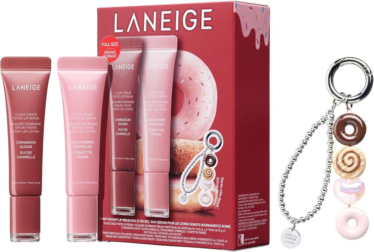 LANEIGE Glaze Craze Tinted Lip Serum Duo