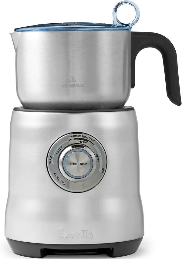 Breville Milk Café Milk Frother, Brushed Stainless Steel