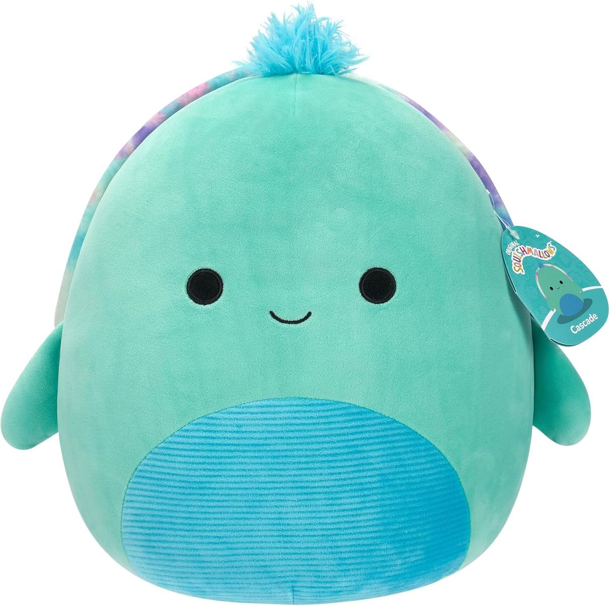 Squishmallows 12-Inch Cascade Teal Turtle Plush