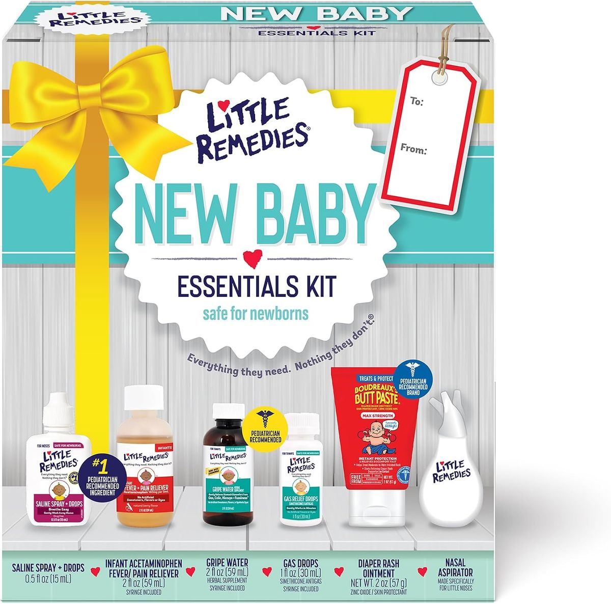Little Remedies New Baby Essentials Kit
