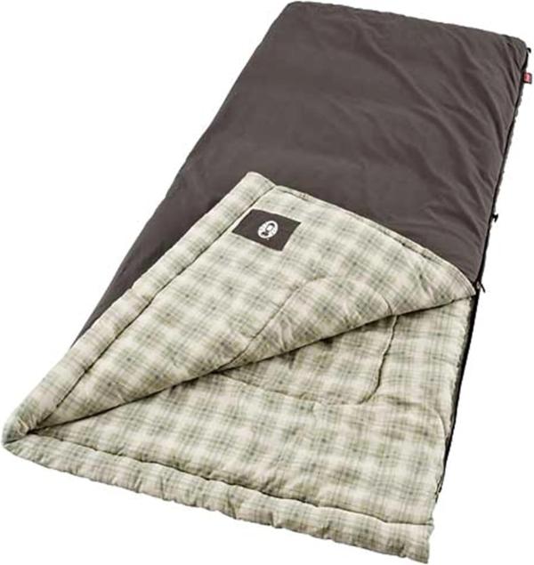 Coleman Heritage Big & Tall 10°F Flannel Sleeping Bag
