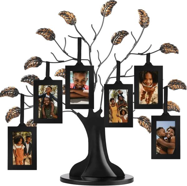 Americanflat Family Tree Picture Frame, 6-Frame Set