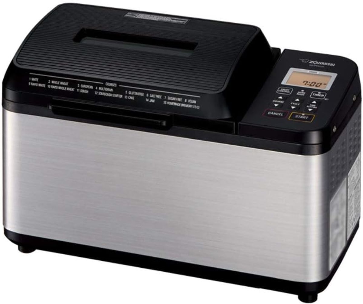 Zojirushi BB-PDC20BA Virtuoso Plus 2 Lb Breadmaker, Black