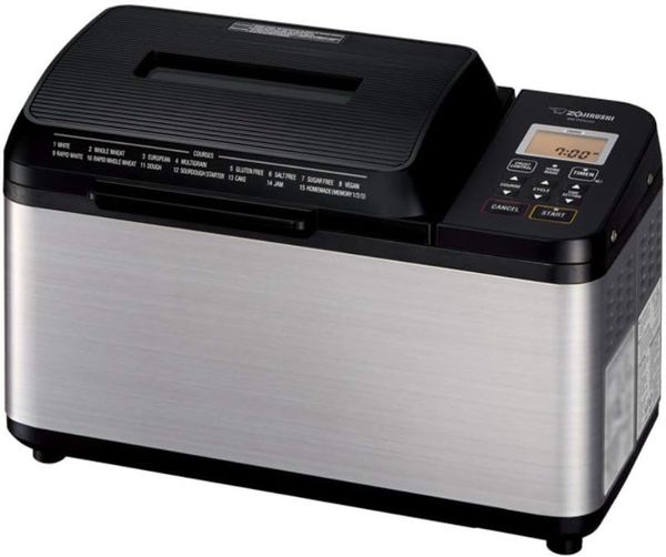 Zojirushi BB-PDC20BA Virtuoso Plus 2 Lb Breadmaker, Black