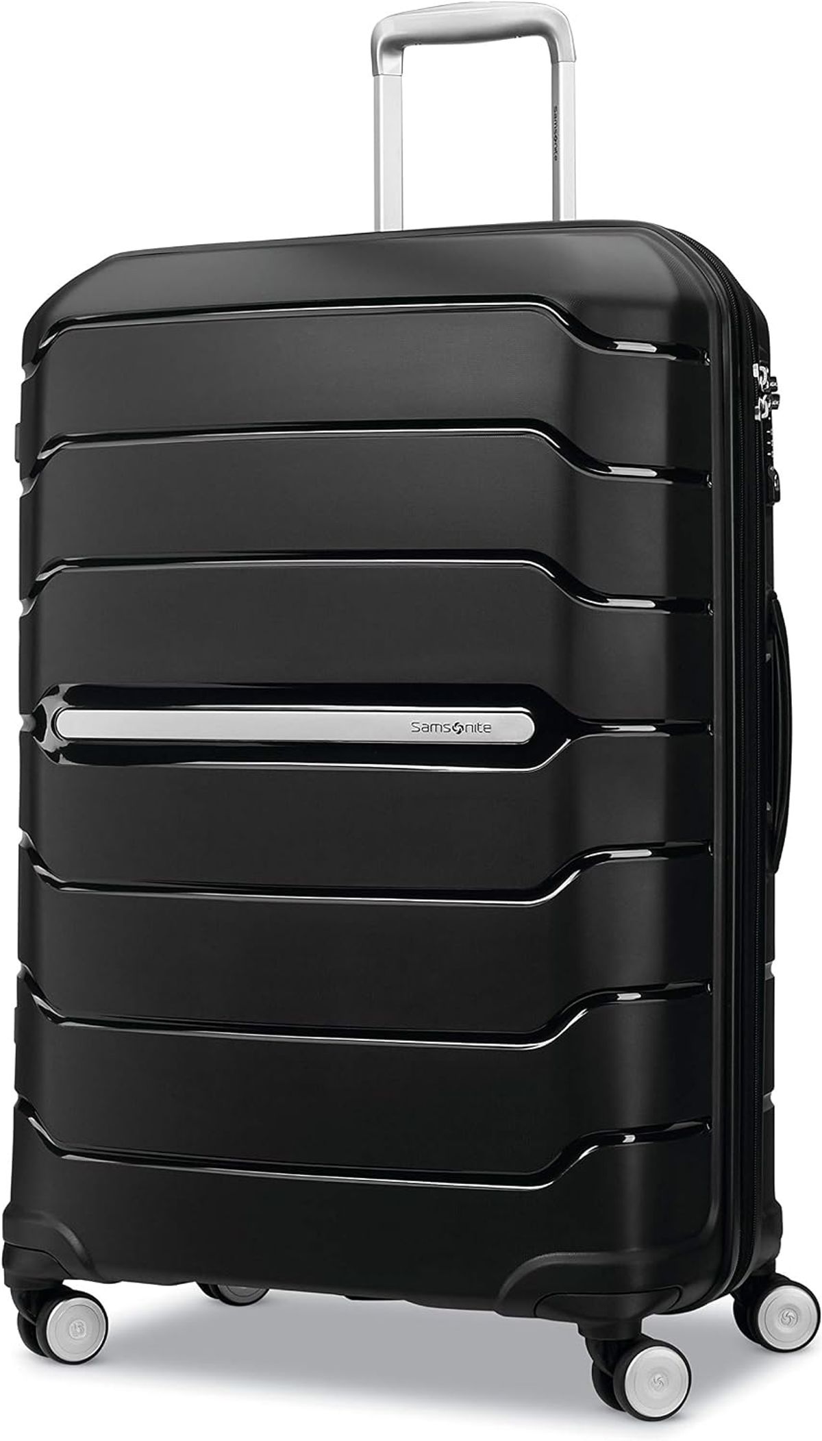 Samsonite Freeform Large Checked Spinner Luggage