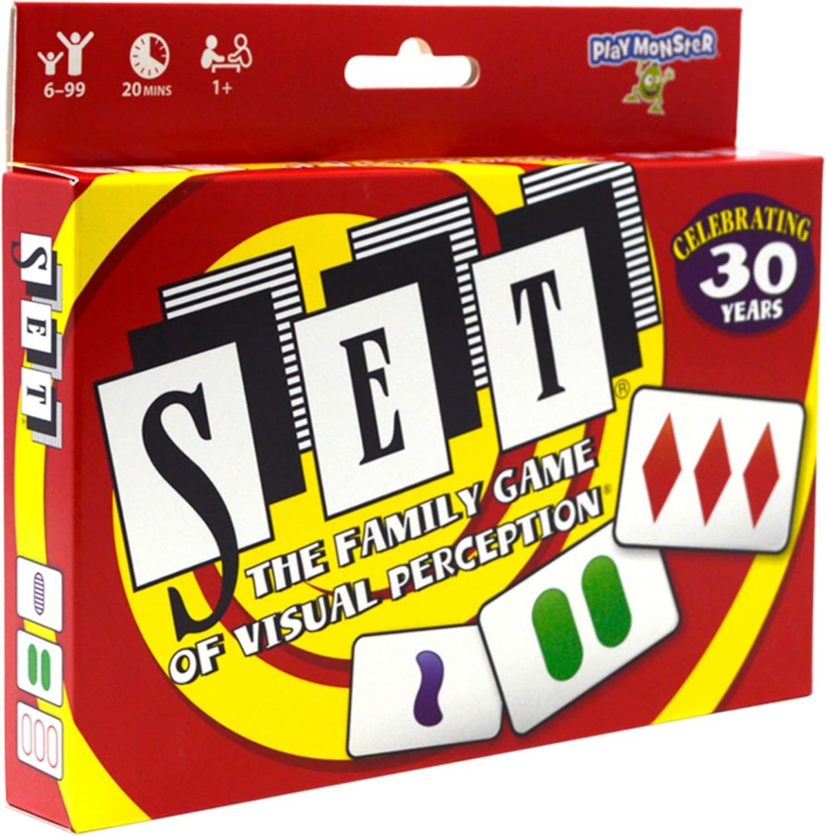 SET Family Card Game of Visual Perception