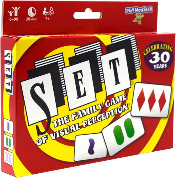 SET Family Card Game of Visual Perception