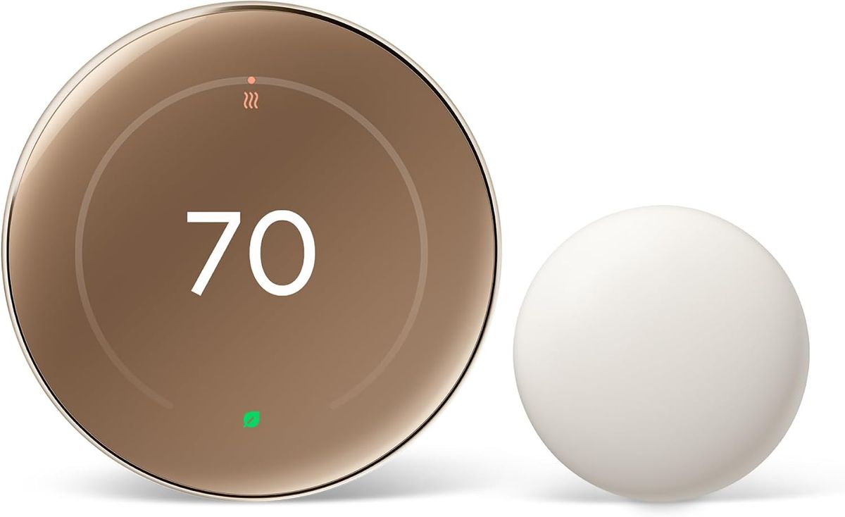 Google Nest Learning Thermostat with Temperature Sensor