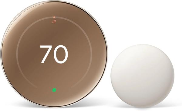 Google Nest Learning Thermostat with Temperature Sensor