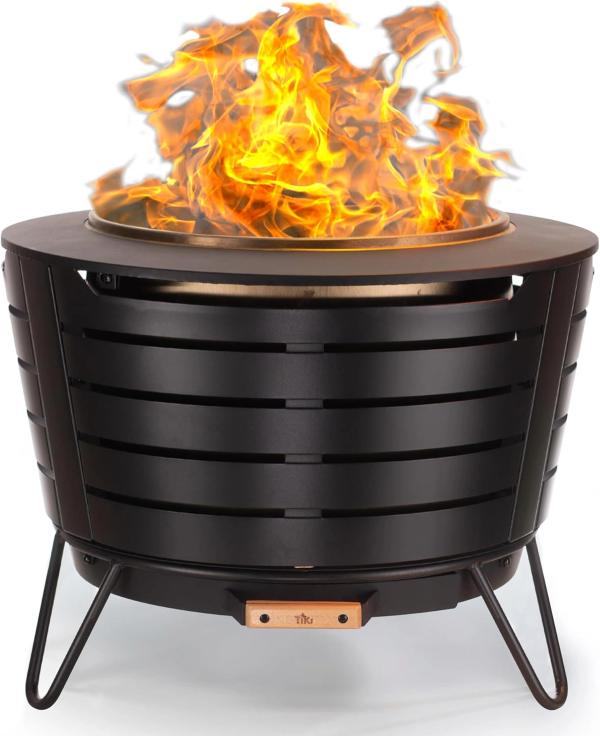 TIKI Patio Smokeless Fire Pit
