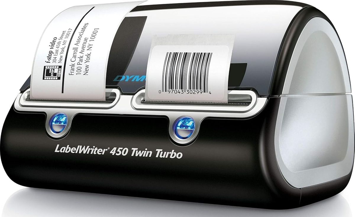 DYMO Label Printer, Label Writer 450 Twin Turbo, Direct Thermal Printer