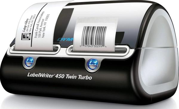 DYMO Label Printer, Label Writer 450 Twin Turbo, Direct Thermal Printer