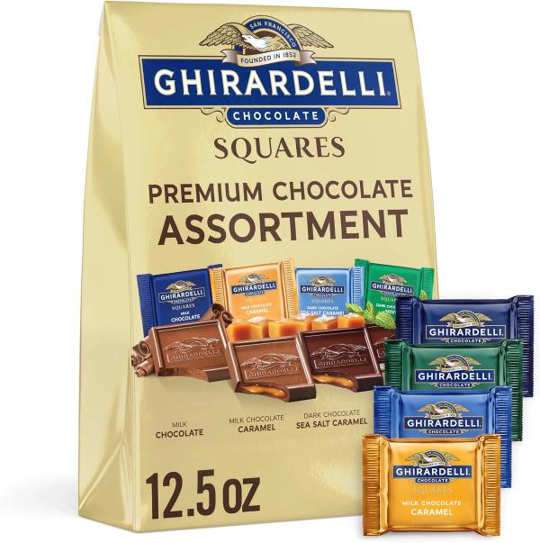 Ghirardelli Premium Assorted Chocolate Squares, 3-Pack