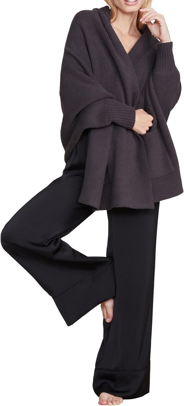 Barefoot Dreams CozyChic Blanket Wrap