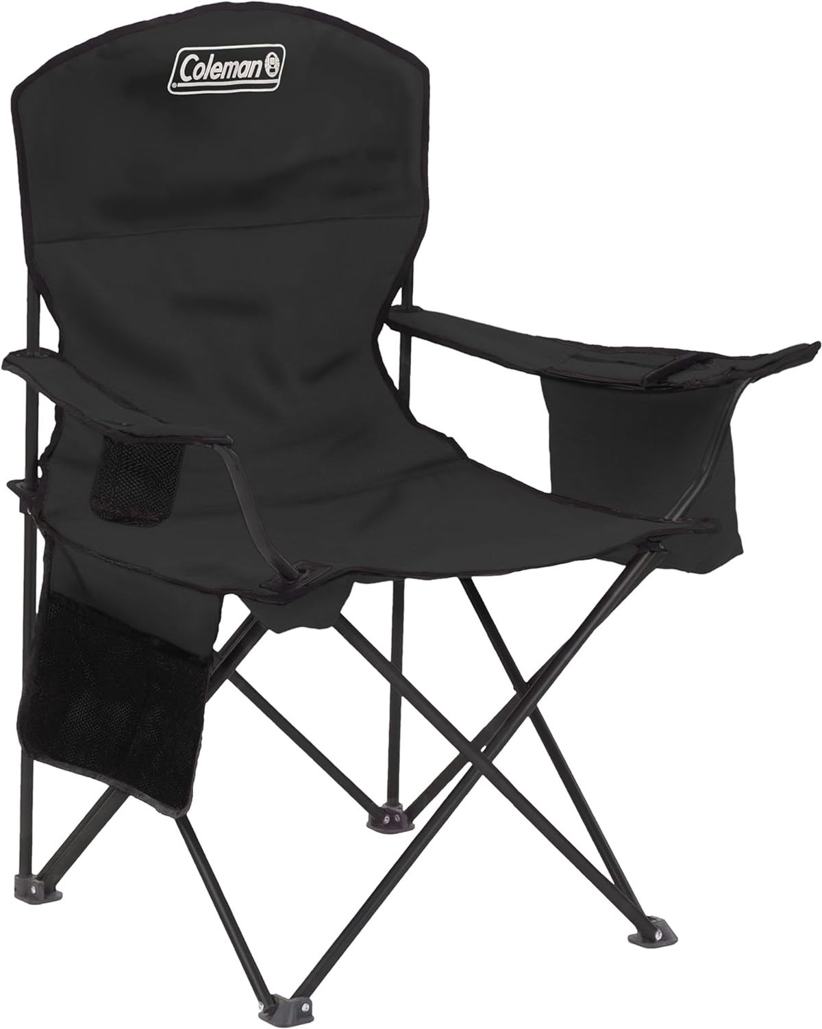 Coleman Portable Camping Chair with 4-Can Cooler