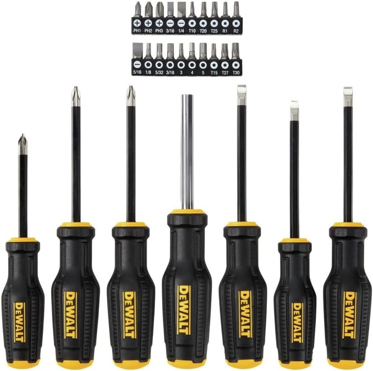 DEWALT TOUGHSERIES Screwdriver Set, 27-Piece