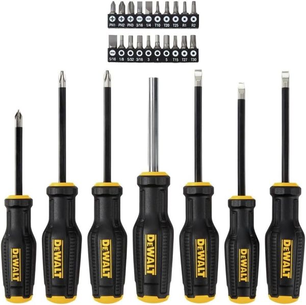 DEWALT TOUGHSERIES Screwdriver Set, 27-Piece
