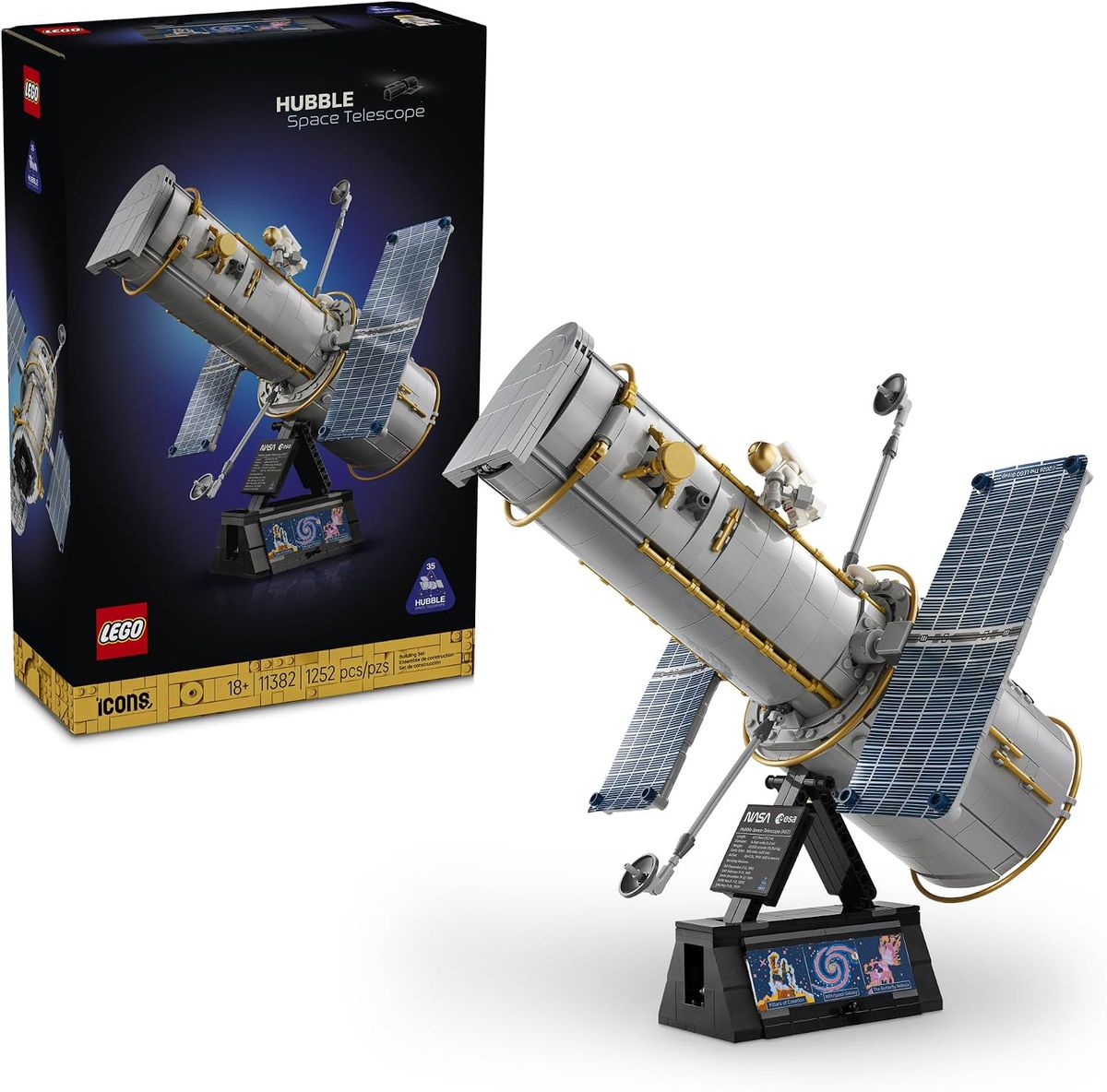 LEGO Icons Hubble Space Telescope Building Set 11382