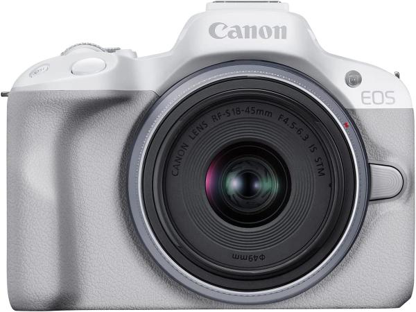 Canon EOS R50 Mirrorless Camera with RF-S 18-45mm Lens Kit