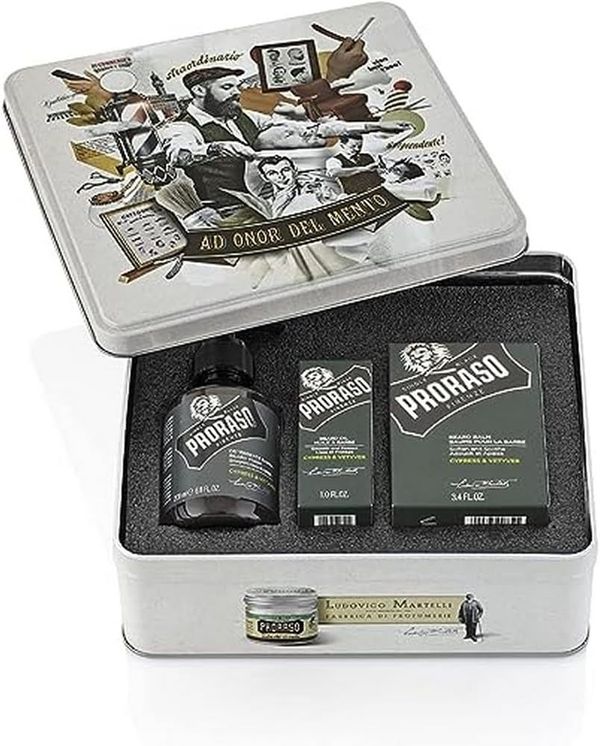 Proraso Cypress and Vetyver Complete Beard Care Kit