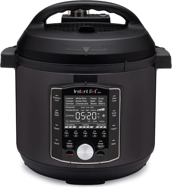 Instant Pot Pro 10-in-1 Pressure Cooker, 6 Quart