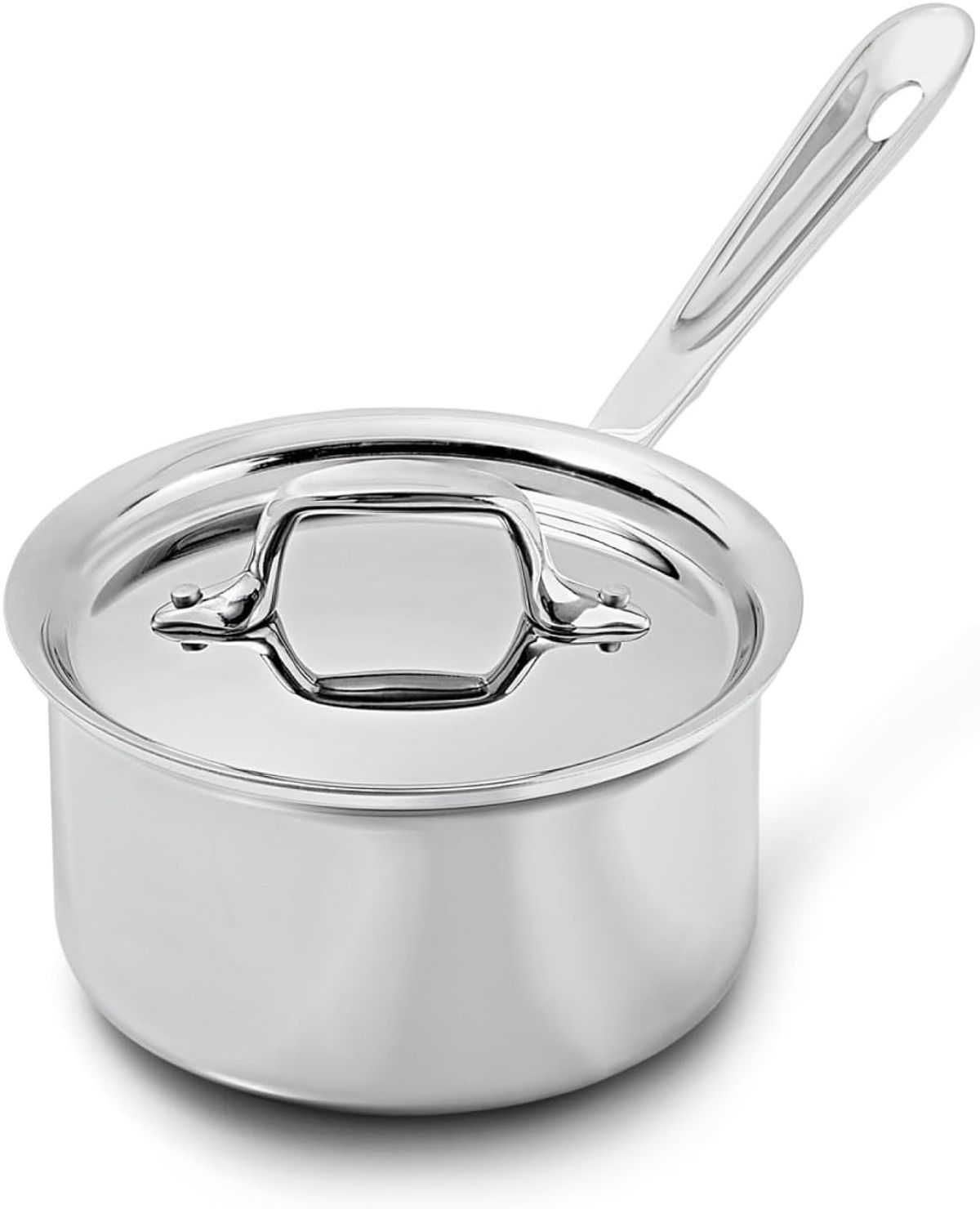 All-Clad D3 Stainless Steel 1.5 Qt Saucepan with Lid