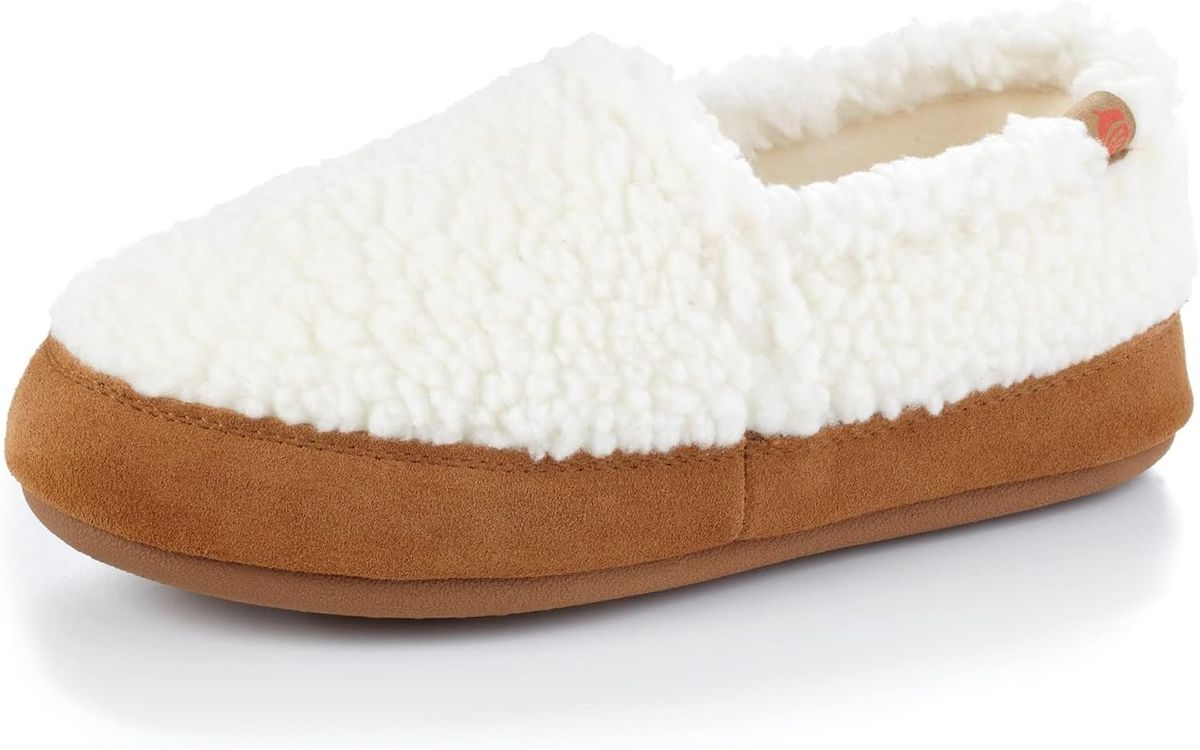 Acorn Women's Moc Slippers with Memory Foam