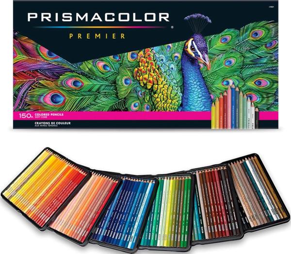 Prismacolor Premier Soft Core Colored Pencils, 150 Count