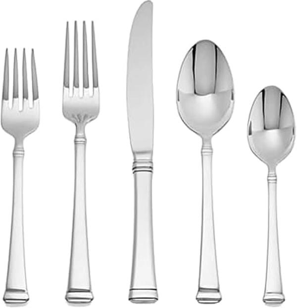 Mikasa Harmony 45-Piece 18/10 Stainless Steel Flatware Set