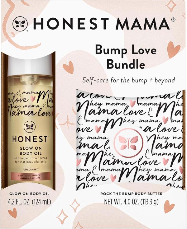 The Honest Company Mama Body and Belly Bump Love Bundle