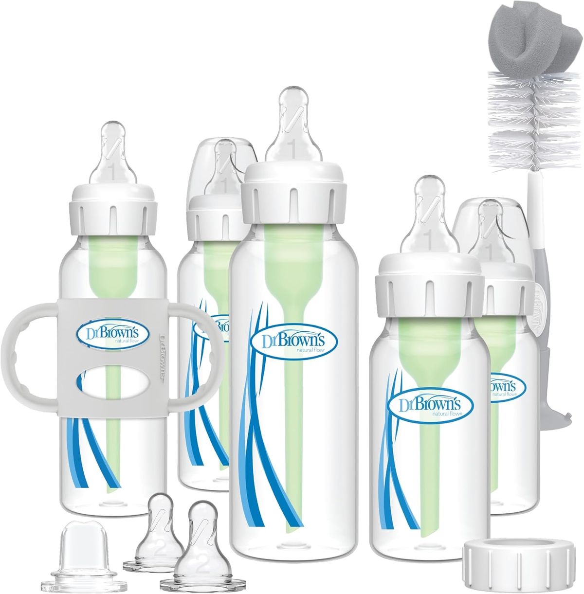 Dr. Brown's Anti-Colic Options+ Bottle to Sippy Gift Set