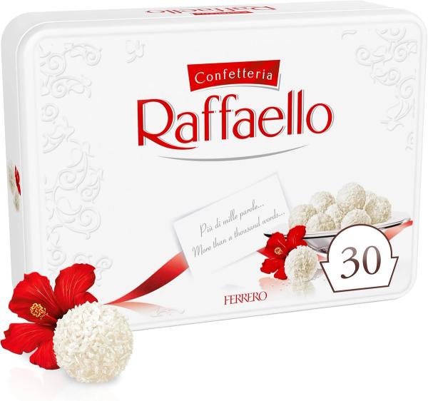 Raffaello Coconut Almond Candy Box, 30 Pieces