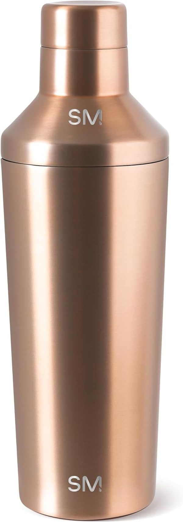 Simple Modern Cocktail Shaker Set with Jigger Lid