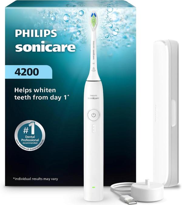 Philips Sonicare 4200 Rechargeable Electric Toothbrush