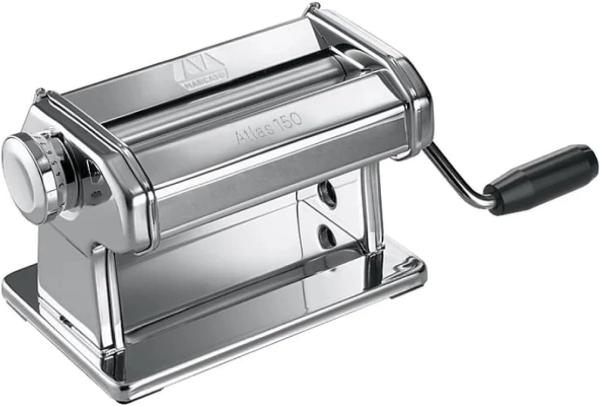Marcato Atlas 150 Manual Pasta Machine, Chrome Steel