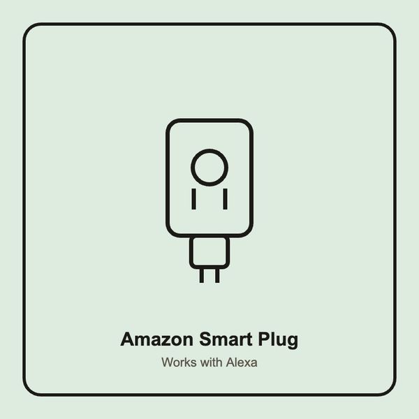 Amazon Smart Plug, Works with Alexa