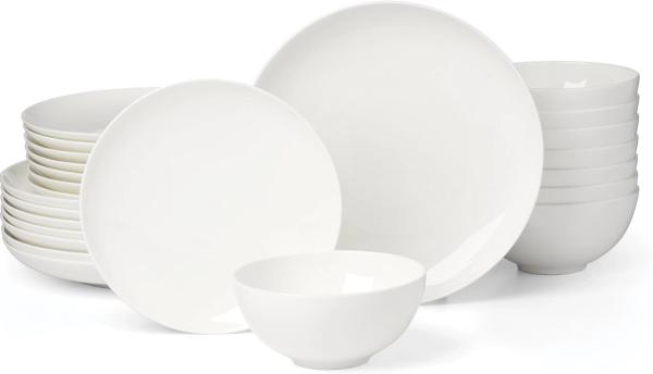 Lenox Studio 1414 Coupe Bone China 24-Piece Dinnerware Set for 8