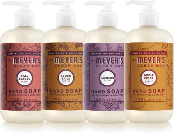 Mrs. Meyer's Clean Day Liquid Hand Soap Set