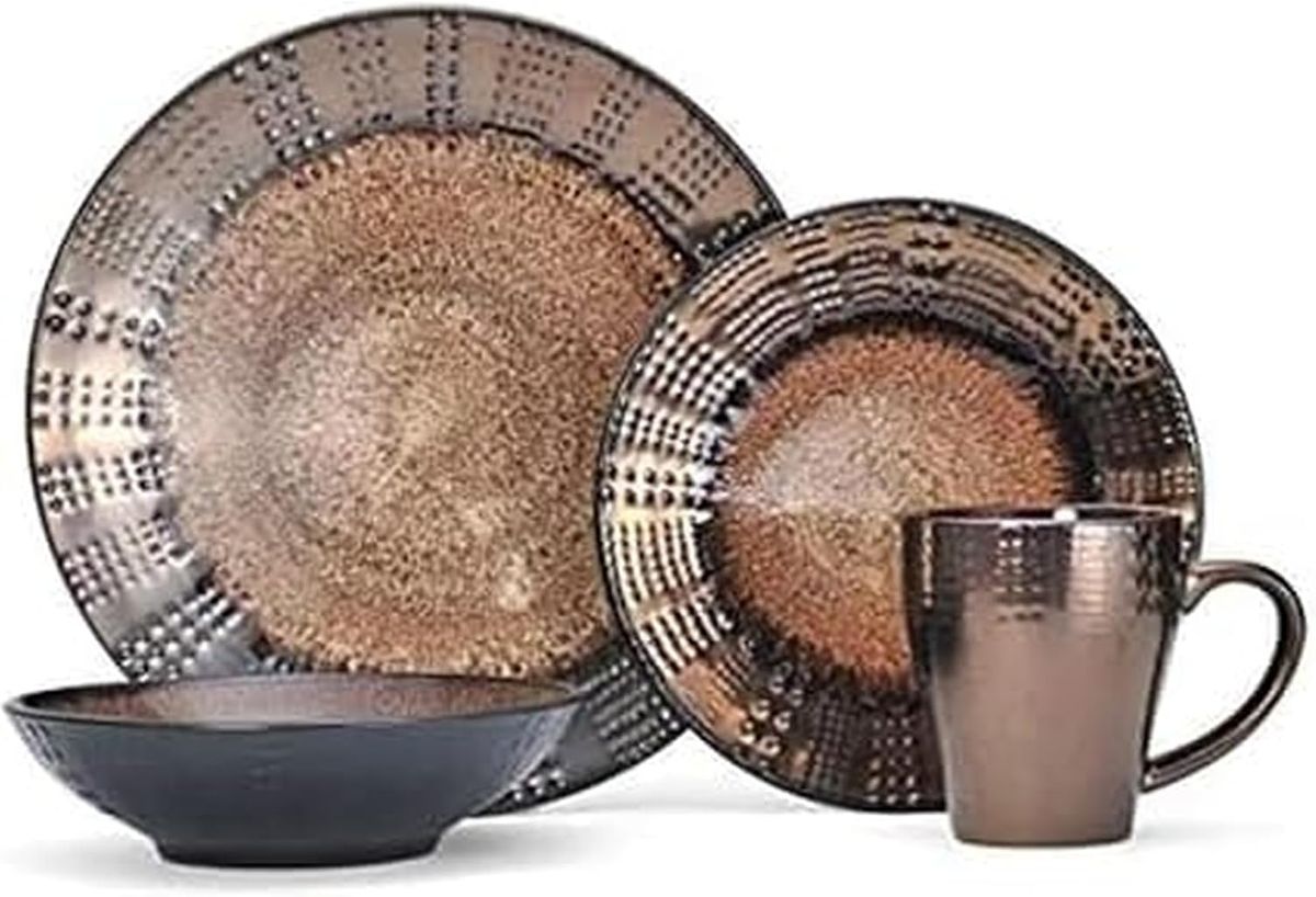 Mikasa Gourmet Basics Verona 16-Piece Dinnerware Set