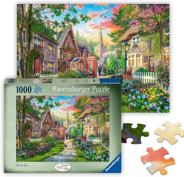 Ravensburger Church Lane 1000 Piece Jigsaw Puzzle