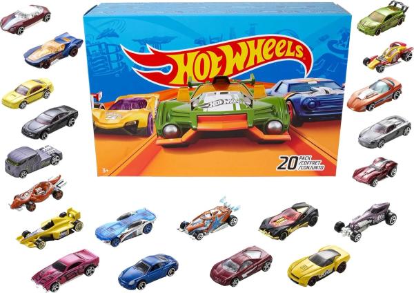 Hot Wheels Toy Cars & Trucks 20-Pack