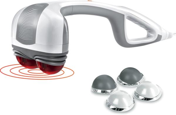 Homedics Back Massager, Heated Automatic Percussion Body Massager